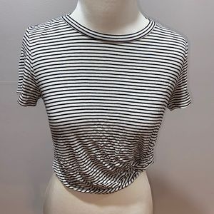 Striped crop top from Forever21